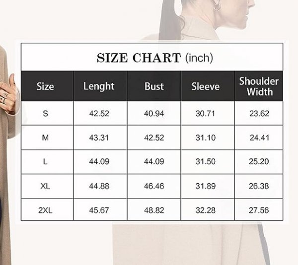Women's Long Sleeve Long Cardigan Cardigan Oversized Knitted Sweater Coat Casual Lapel Thermal Coat With Pockets